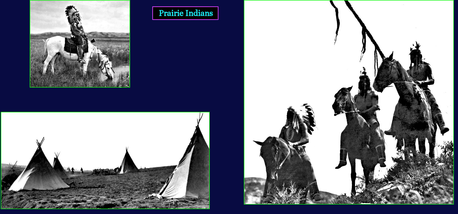 Prairie Sioux Indians, 1870s